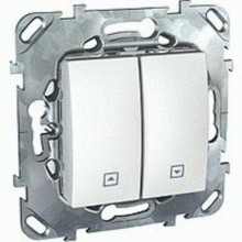 Выключатель управления жалюзи кнопочный, 10 А / 250 В~ MGU5.207.18ZD